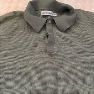 Calvin Klein Sage Green Top